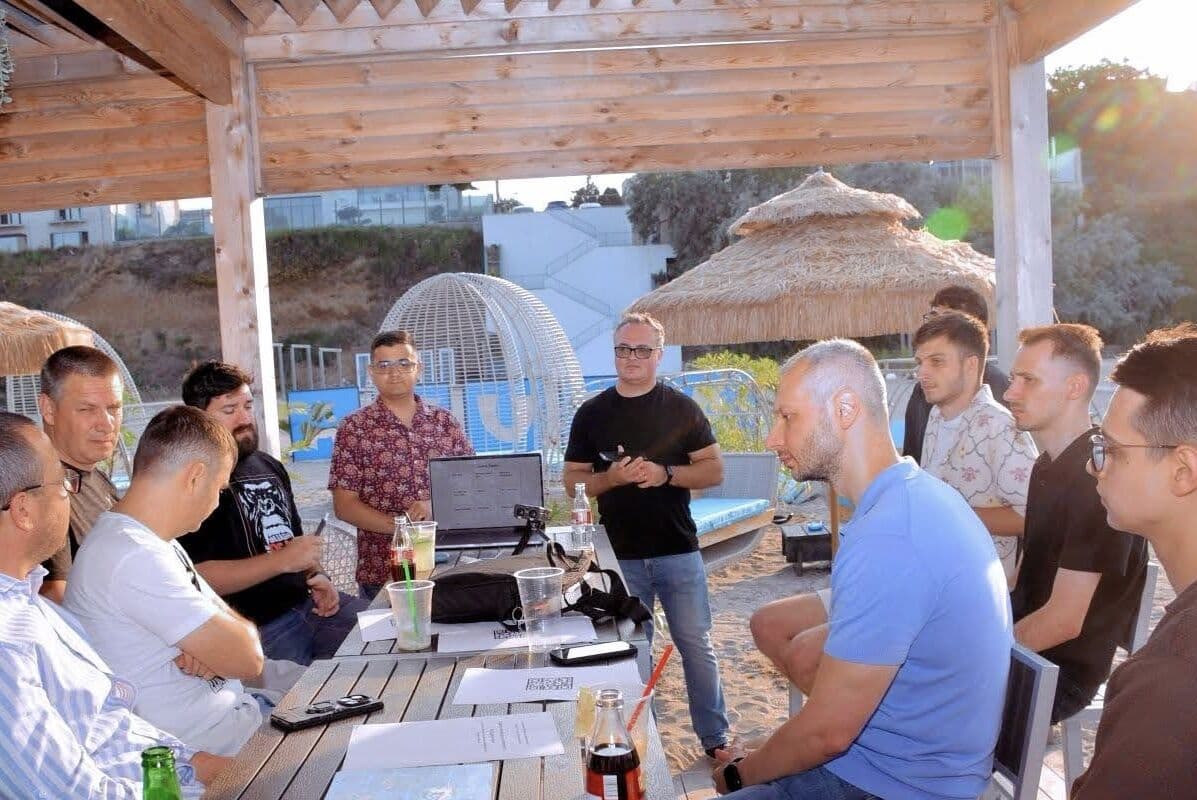 AI, tech, and good vibes on the beach – June Meetup by Constanța Developers